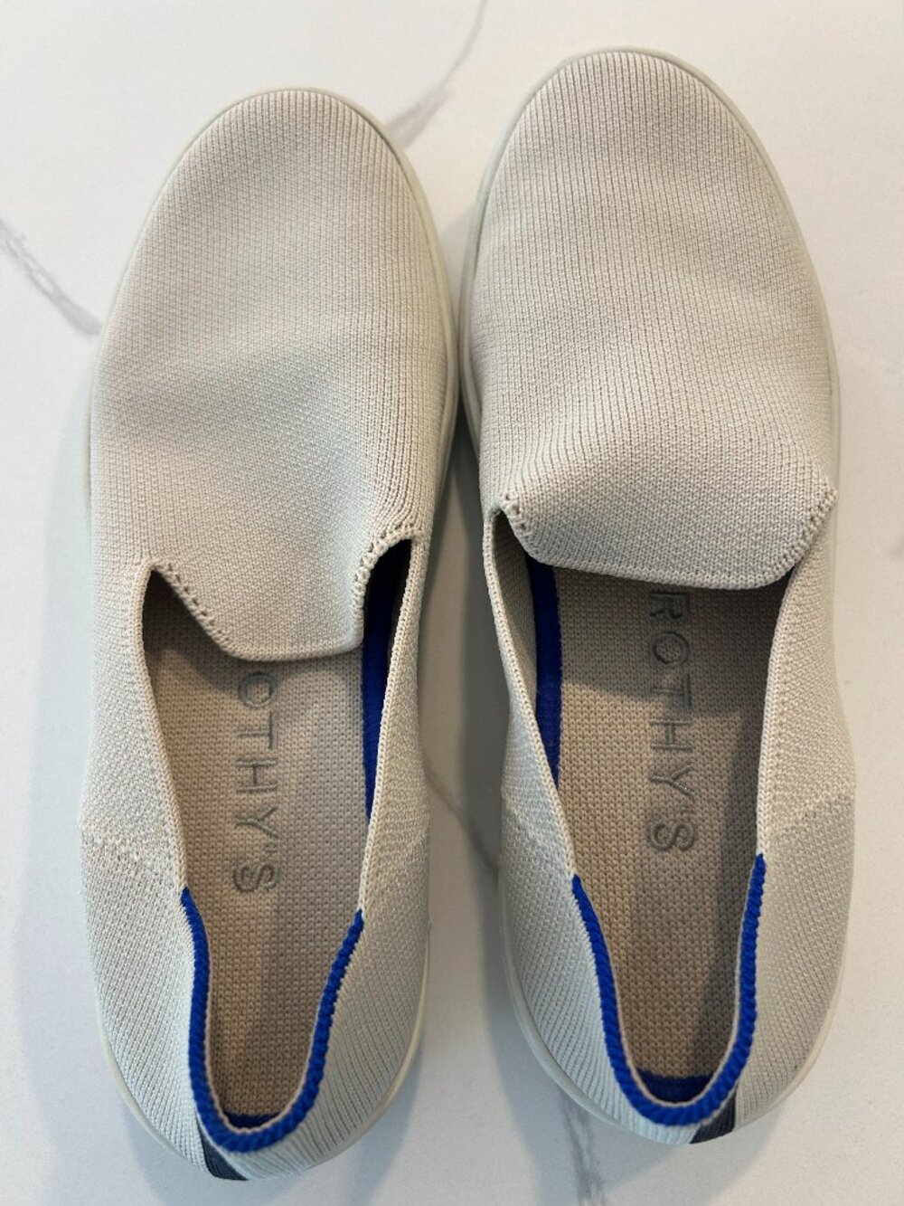 Rothy's Slip-On's Sand Color-Size 6.5